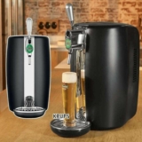 Chopeira Elétrica Krups, compativel com barril Heineken, 5 Litros, Preta, B101, 127V