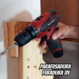 Parafusadeira Furadeira Recarregável 8v Bivolt Multilaser Cor Vermelho