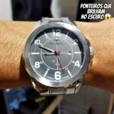 Relógio Technos Racer Prata Masculino Original Lançamento